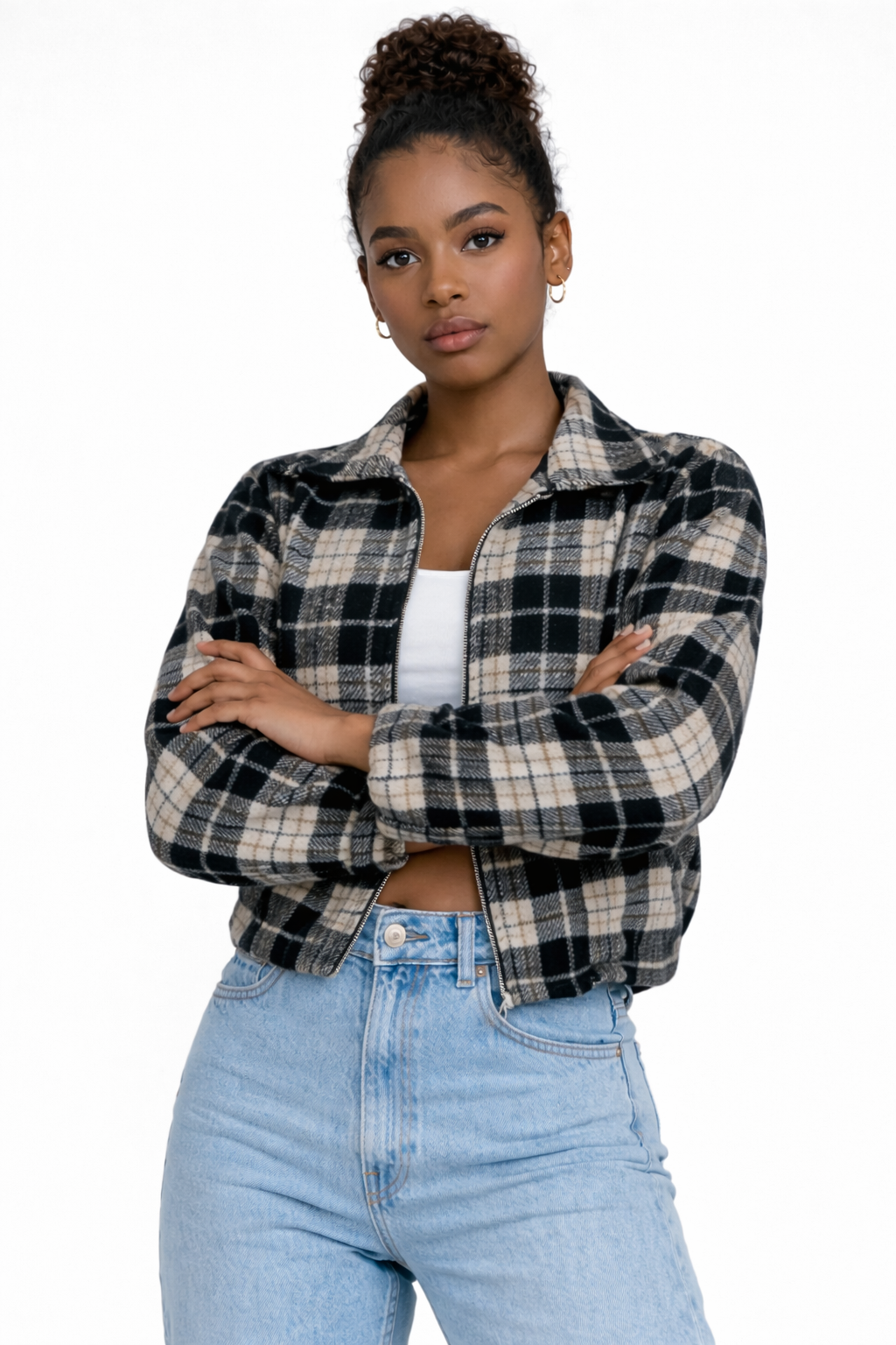 bomber style jacket.